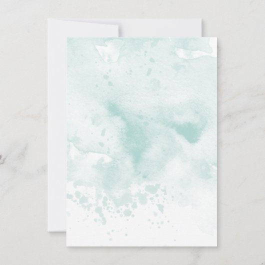 Camping Sleepover Party Dank u kaart (Achterkant)