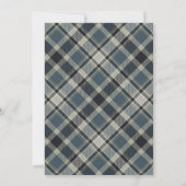 Camping sleepover-uitnodiging kaart (Achterkant)