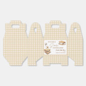 Camping S'more Fun Baby shower Favoriet Bedankdoosjes (Ongevouwen)