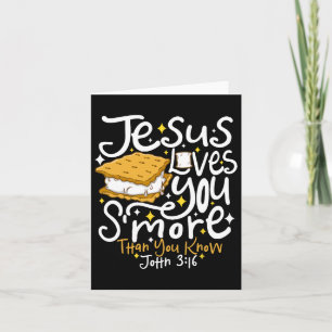 Camping Smore Jezus Houdt van Jou Johannes Bijbelv Kaart