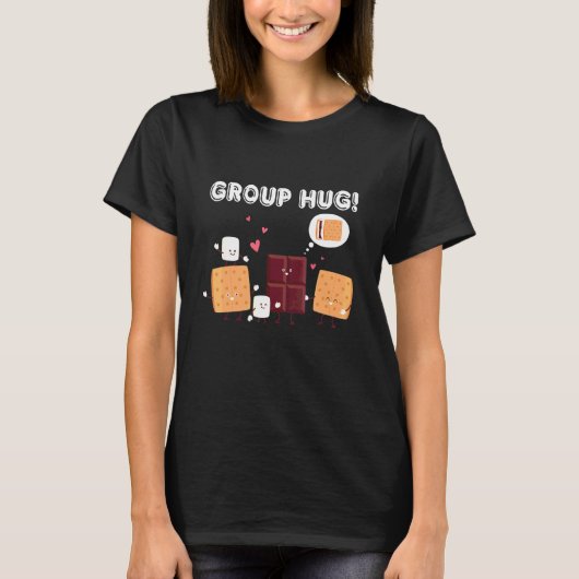 Camping Smores Marshmallows Smores Camping Groep H T-shirt (Voorkant)