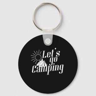 Camping Sonnenaufgang "Let's go Camping" Sleutelhanger