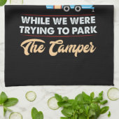 Camping - Sorry voor wat ik zei Theedoek (Gevouwen)