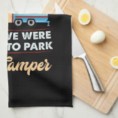 Camping - Sorry voor wat ik zei Theedoek (Quarter Fold)