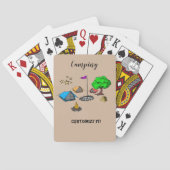 Camping speelkaarten (Achterkant)