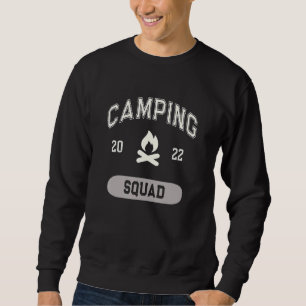 Camping Squad 2022 Hiking Campfire Life King Camp Trui