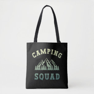 Camping Squad Camping Trip Moundoorn Outdoor Tote Bag