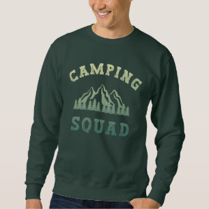 Camping Squad Camping Trip Moundoorn Outdoor Trui