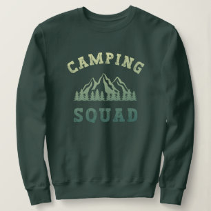 Camping Squad Camping Trip Moundoorn Outdoor Trui
