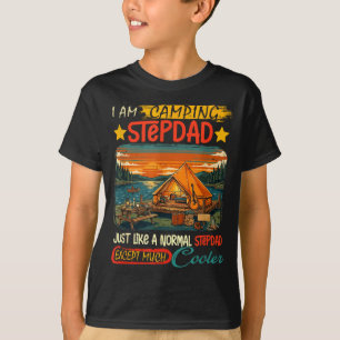 Camping stiefvader definitie veel koelere vader t-shirt