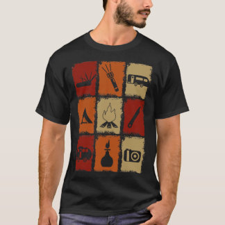Camping Stuff Retro 2 T-shirt