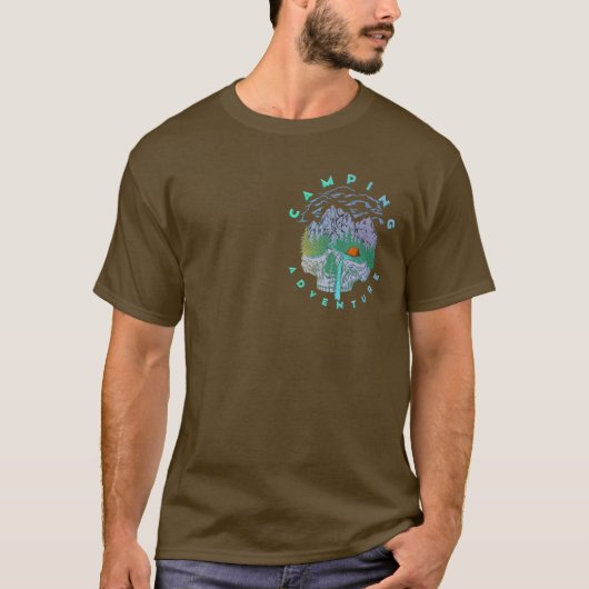 Camping T-shirt (Voorkant)