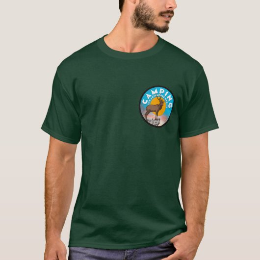 Camping T-shirt (Voorkant)