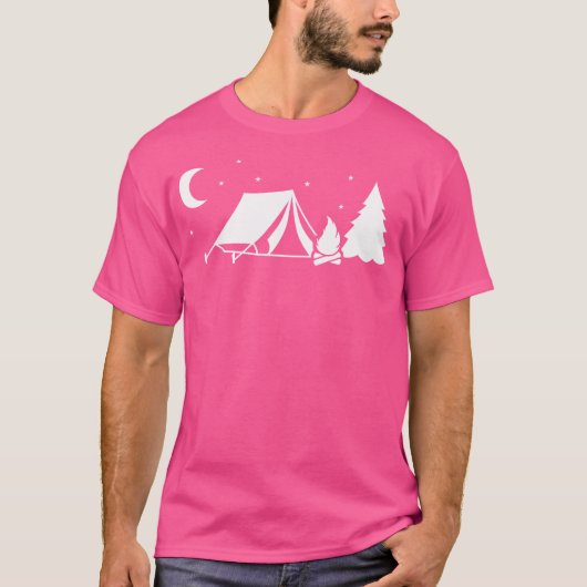 Camping T-shirt (Voorkant)