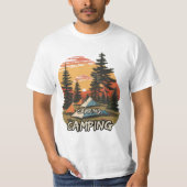 Camping T-shirt (Voorkant)