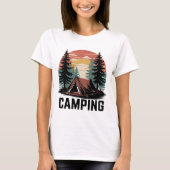CAMPING T-SHIRT (Voorkant)