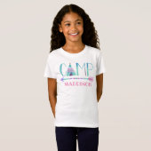 Camping T-Shirt Girl Camp T-Shirt (Voorkant volledig)