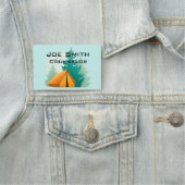 Camping Tent Bossen Design Name Tag (In situ)