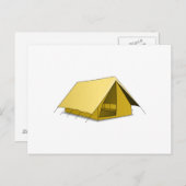Camping Tent Briefkaart (Voorkant / Achterkant)