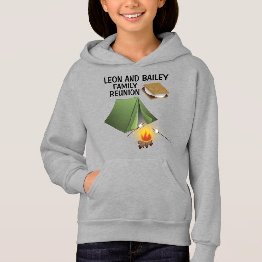 Camping Tent, Campfire, S'mores (Voorkant)