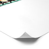 Camping Tent Camping Retro Poster (Hoek)