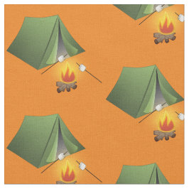 Camping Tent en Campfire Pattern Stof