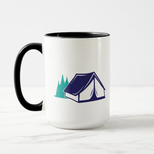 Camping Tent in het Bos Mok (Links)