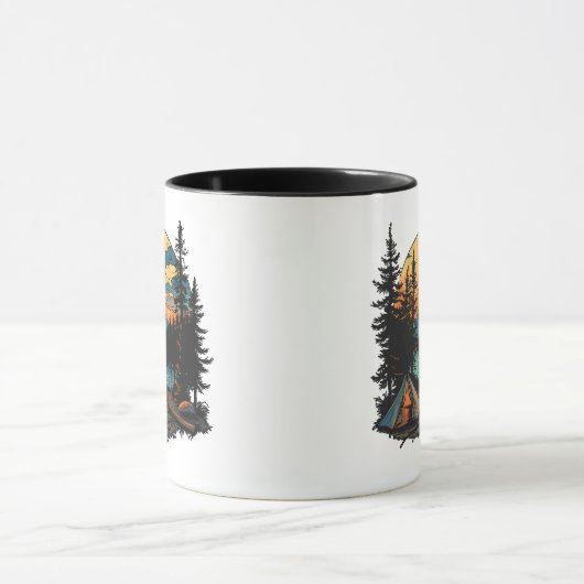 Camping Tent in the Forest Mok (Midden)