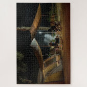 Camping Tent Night Natuur Outdoor Forest Cook Fire Legpuzzel (Verticaal)