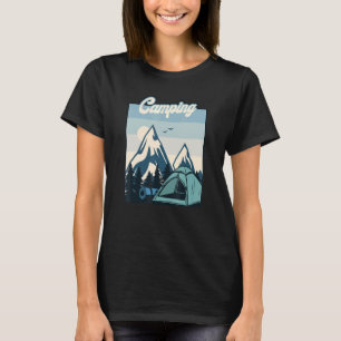 Camping Tenten Glamping Camping T-shirt