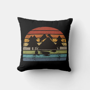 Camping Tents Retro Kussen