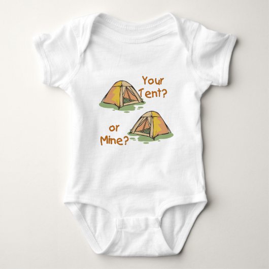 Camping Tents Romper (Voorkant)