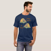 Camping Tents T-shirt (Voorkant volledig)