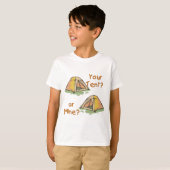 Camping Tents T-shirt (Voorkant volledig)