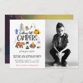 Camping Thaise Uitnodiging (Voorkant / Achterkant)