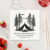 Camping Thema Pensioenfeest Servetten (Insitu)