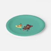 Camping Thema Verjaardag Borden Papieren Bordje (Gekanteld)