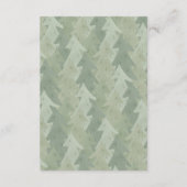 Camping Theme Outdoor Adventure Boy Birthday Party Bedankkaart (Achterkant)