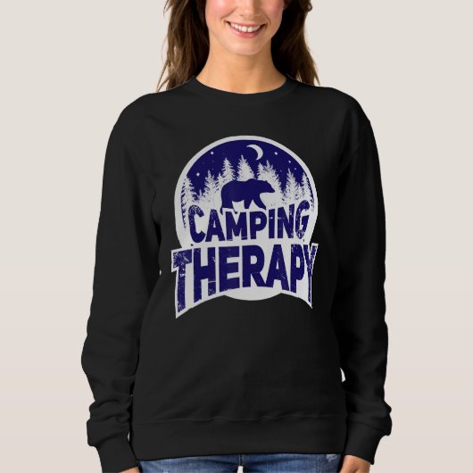 Camping Therapy  Camping Love Women Men Kid Tees (Voorkant)