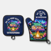 Camping Therapy Ovenwant & Pannenlap Set (Voorkant)