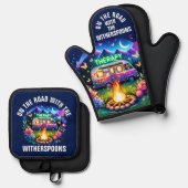 Camping Therapy Ovenwant & Pannenlap Set (Voorkant / Achterkant)