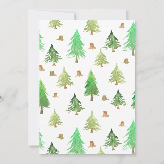 Camping Thleed Wedding - Badges & Icons Kaart (Achterkant)