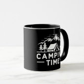 Camping Tijd, Ontdek het mooie van natuur Mok (Voorkant rechts)