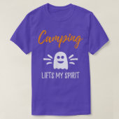 Camping tilt m'n geest grappige Campers Halloween  T-shirt (Design voorkant)