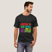 Camping Tip Beer Spray werkt niet als Bug Spr T-shirt (Voorkant volledig)