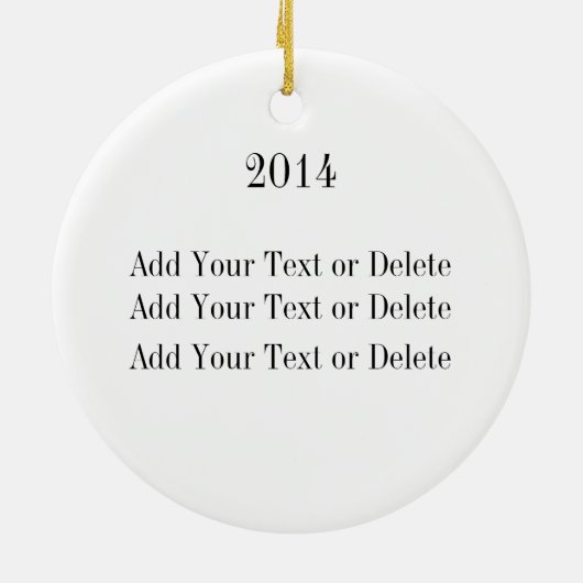 Camping Trailer Keramisch Ornament (Achterkant)