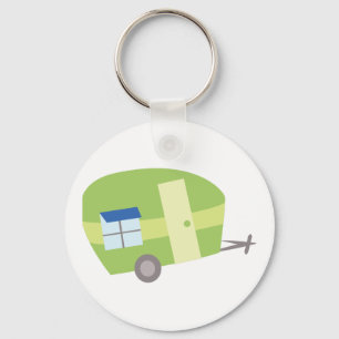 Camping Trailer Sleutelhanger
