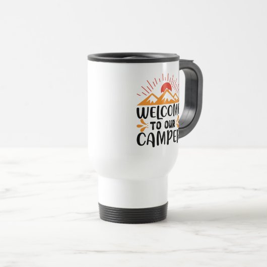 Camping Travel Mug Reisbeker (Voorkant rechts)