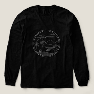 camping, Tri-Blend shirt