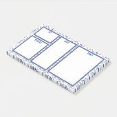 Camping Trip Familie Maaltijd Plannotities Post-it® Notes (Schuin)